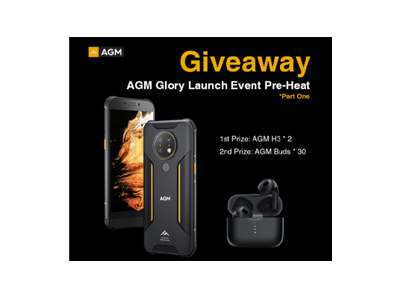AGM Glory Launch Event Giveaway