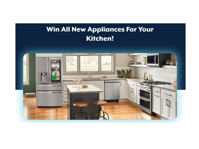 Win All New Appliances For Your Kitchen