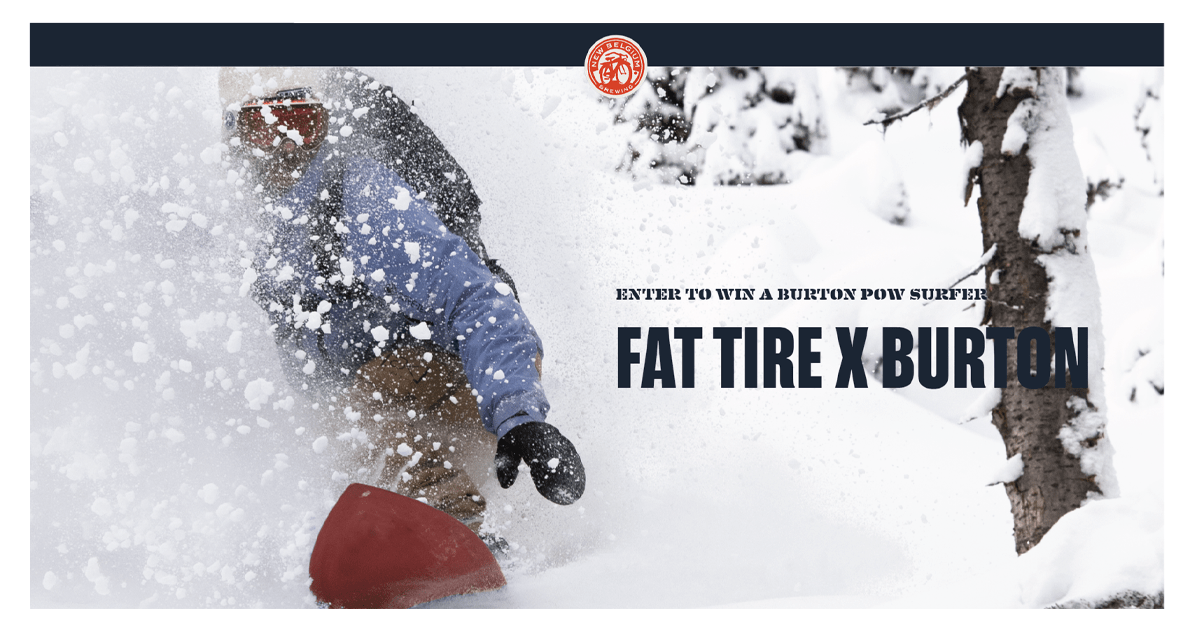 Fat Tire Burton Giveaway