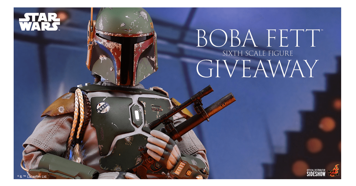Boba Fett Sixth Scale Figure Giveaway