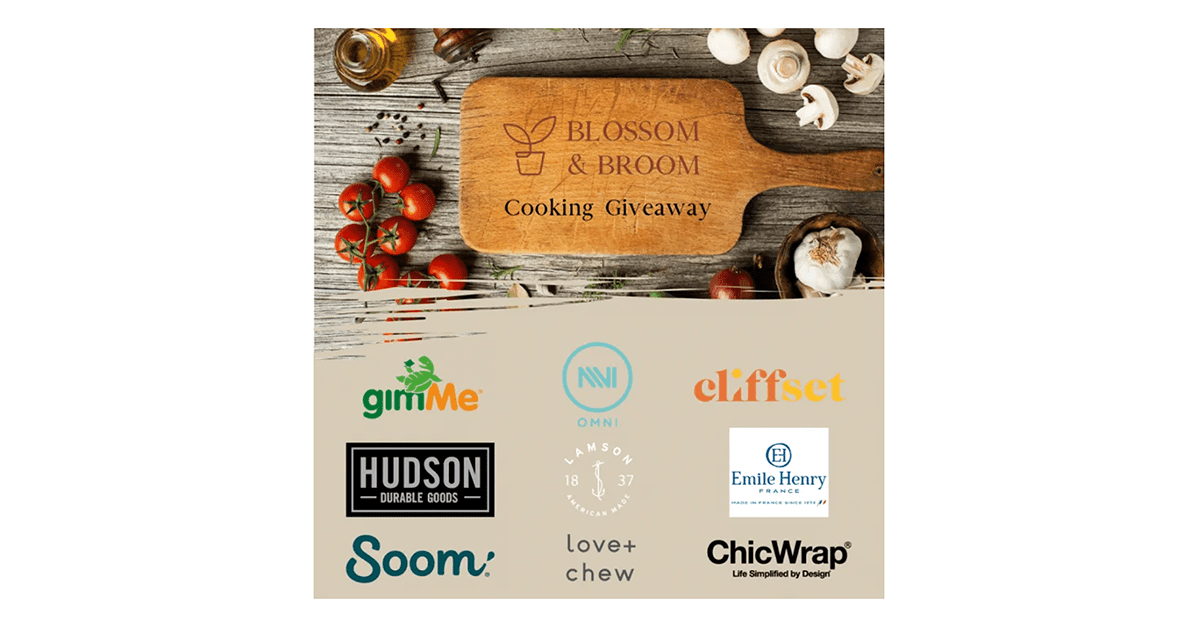Blossom and Bloom Cooking Giveaway
