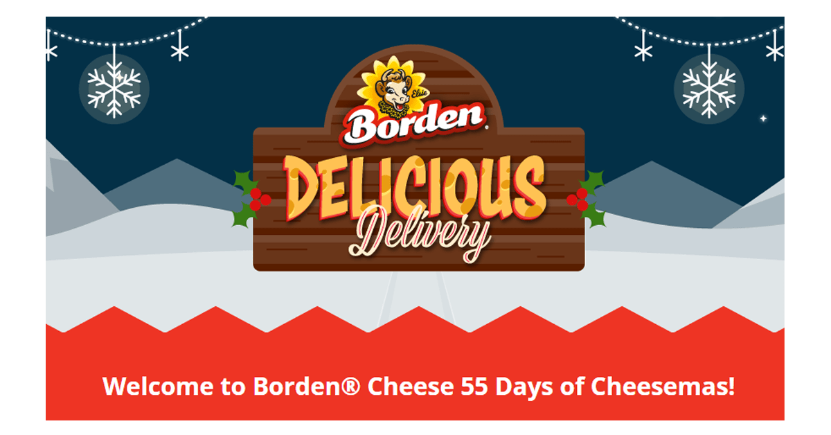 Borden Cheese Delicious Delivery Competition