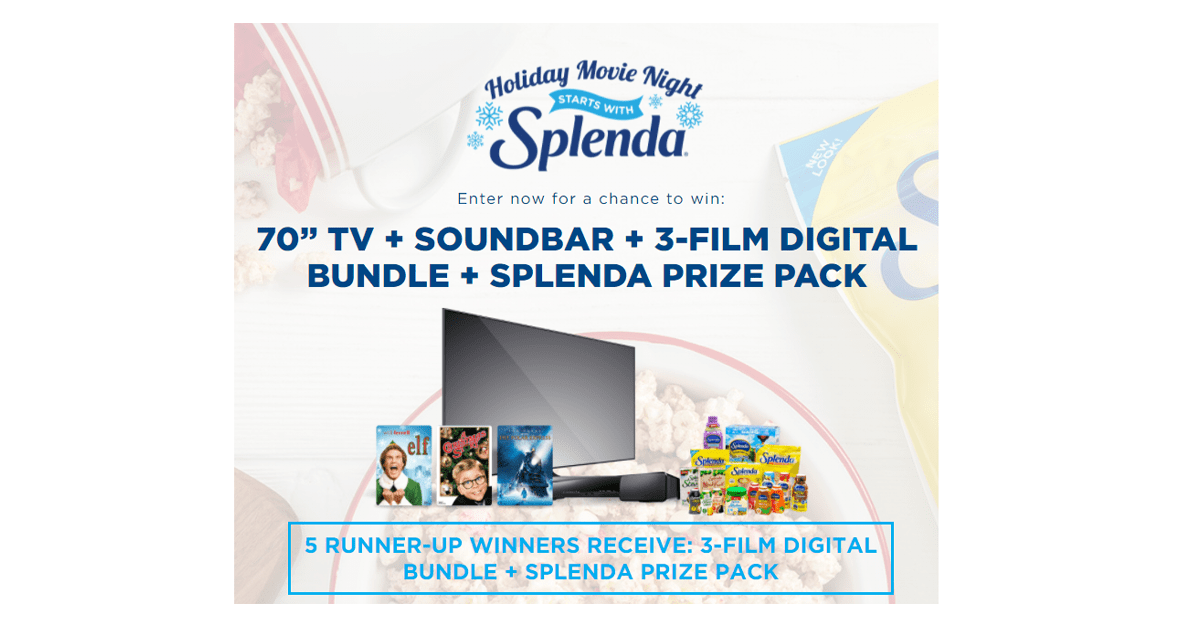 Movie Night Starts with Splenda Sweepstakes