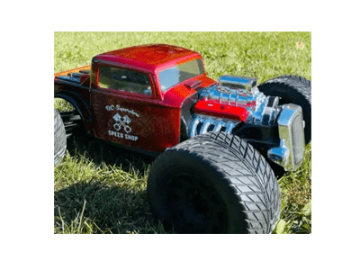 Traxxas E-Revo 2 VXL Custom Rat Rod RC Monster Truck Giveaway