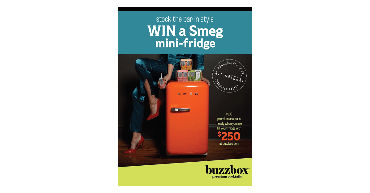 buzzbox Smeg Mini Refrigerator Sweepstakes