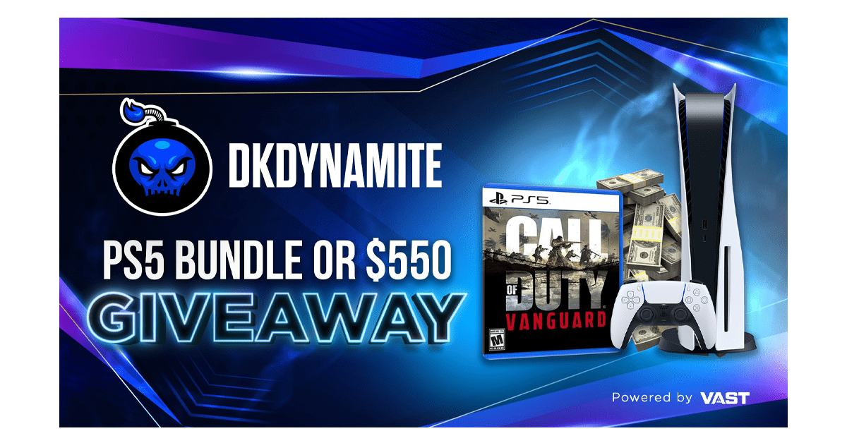 dkdynamite PS5 Bundle Giveaway
