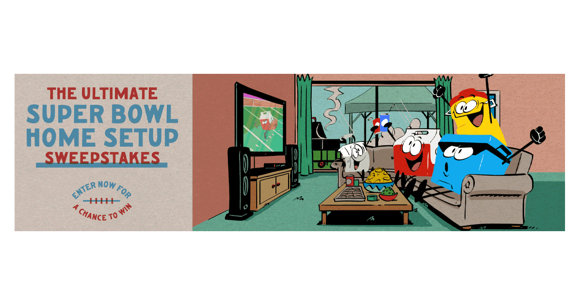 Ultimate Super Bowl Home Setup Sweepstakes