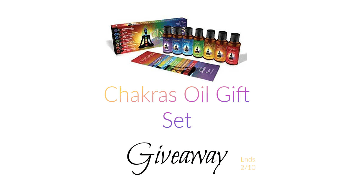 Chakras Oil Gift Set Giveaway