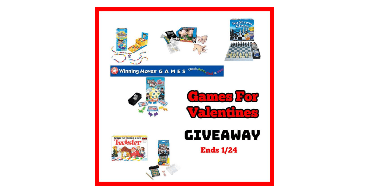 Games For Valentines Giveaway