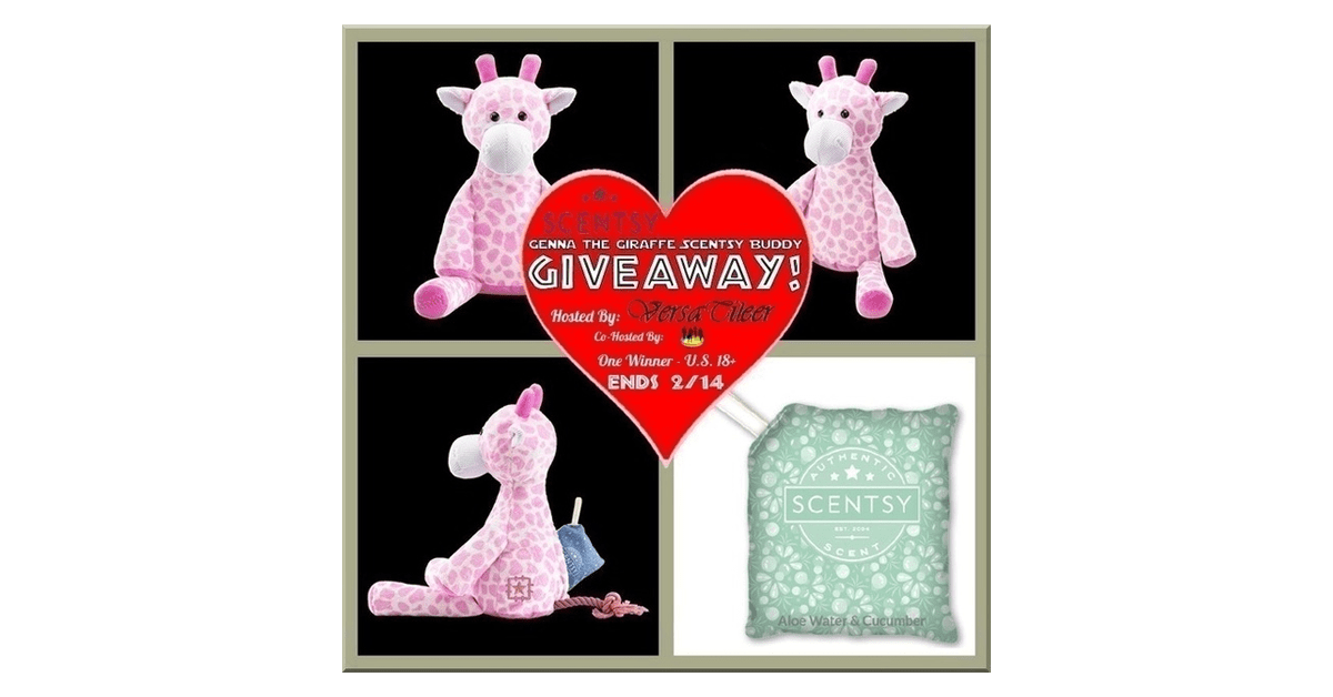 Genna the Giraffe Scentsy Buddy Giveaway