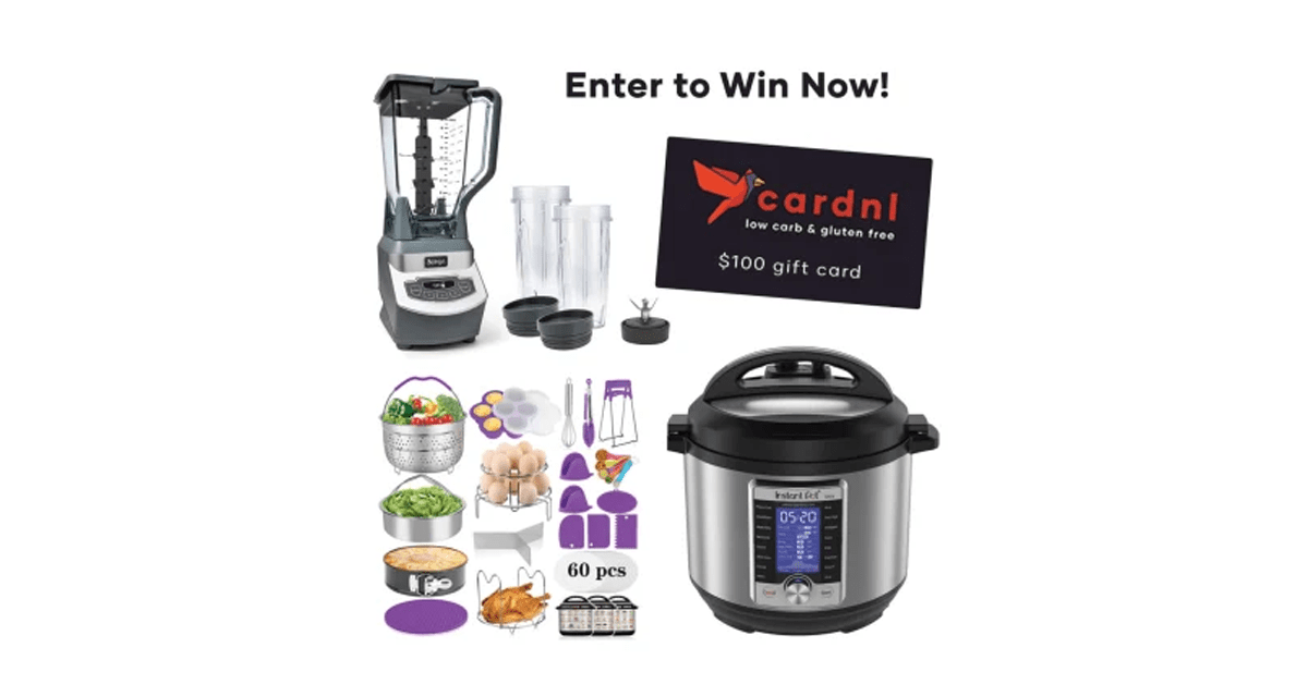 January Keto Kitchen Bundle Sweepstakes