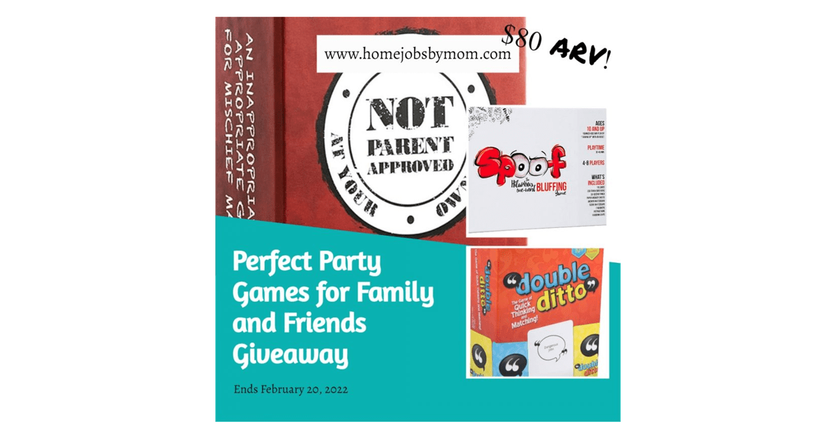 Party Game Bundle Giveaway