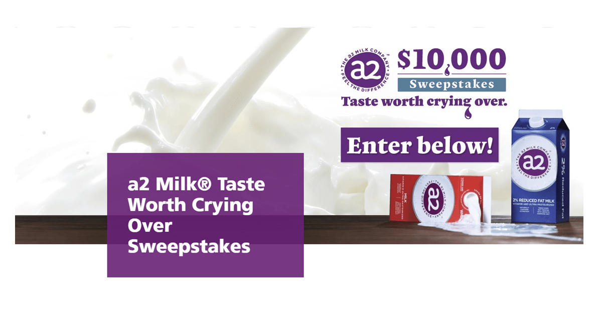 The $10,000 Taste Worth Crying Over Sweepstakes
