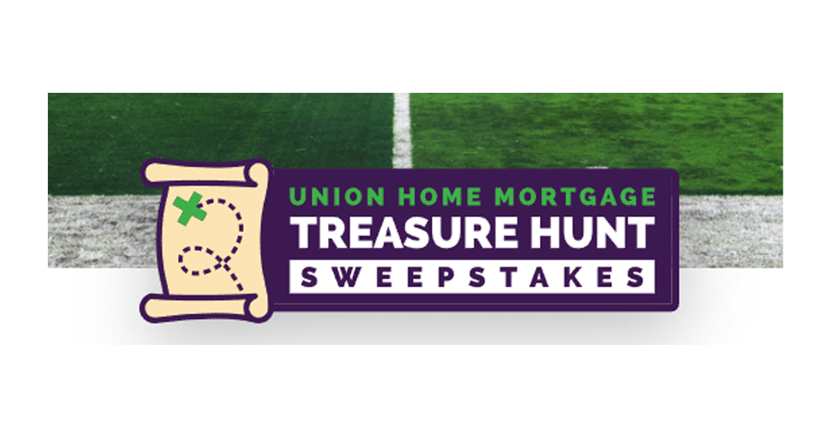 Union Home Mortgage Treasure Hunt Sweepstakes