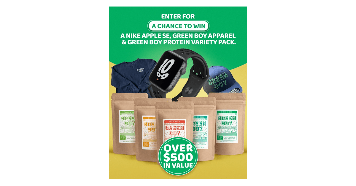 Green Boy Get Healthy Giveaway