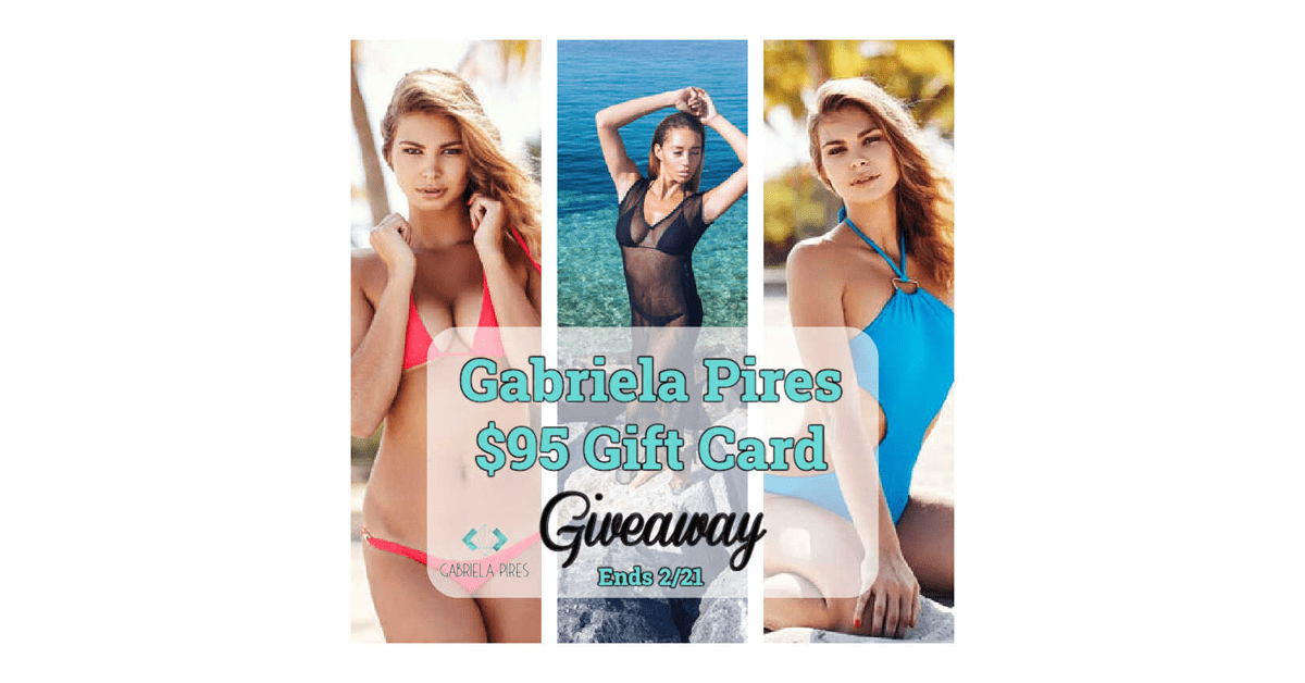 Gabriela Pires $95 Gift Card Giveaway