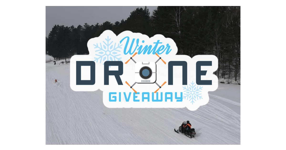 Vilas County Winter Drone Giveaway