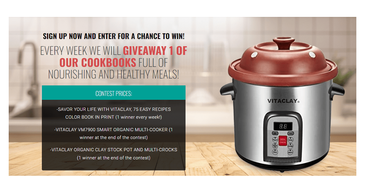 VitaClay Chef Giveaway