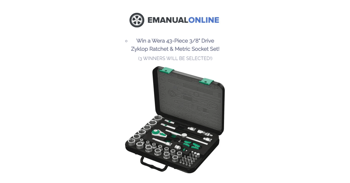 Ratchet & Metric Socket Set Giveaway