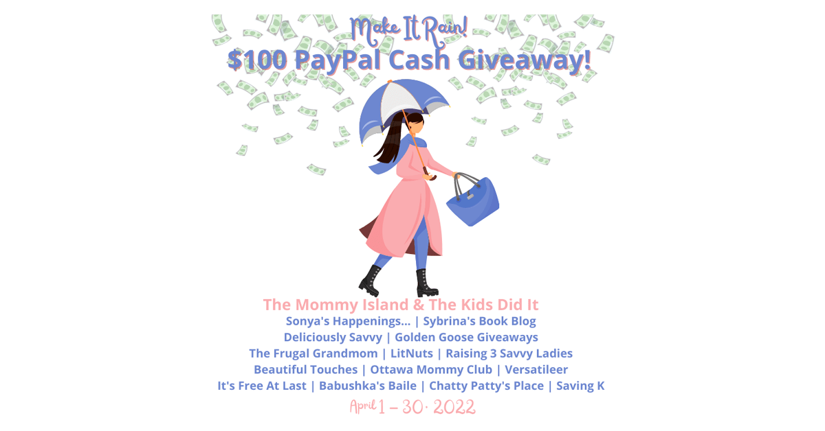 April Showers $100 PayPal Cash Giveaway