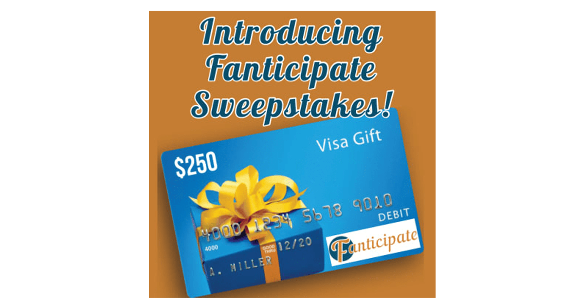 Fanticipate $250 Giveaway