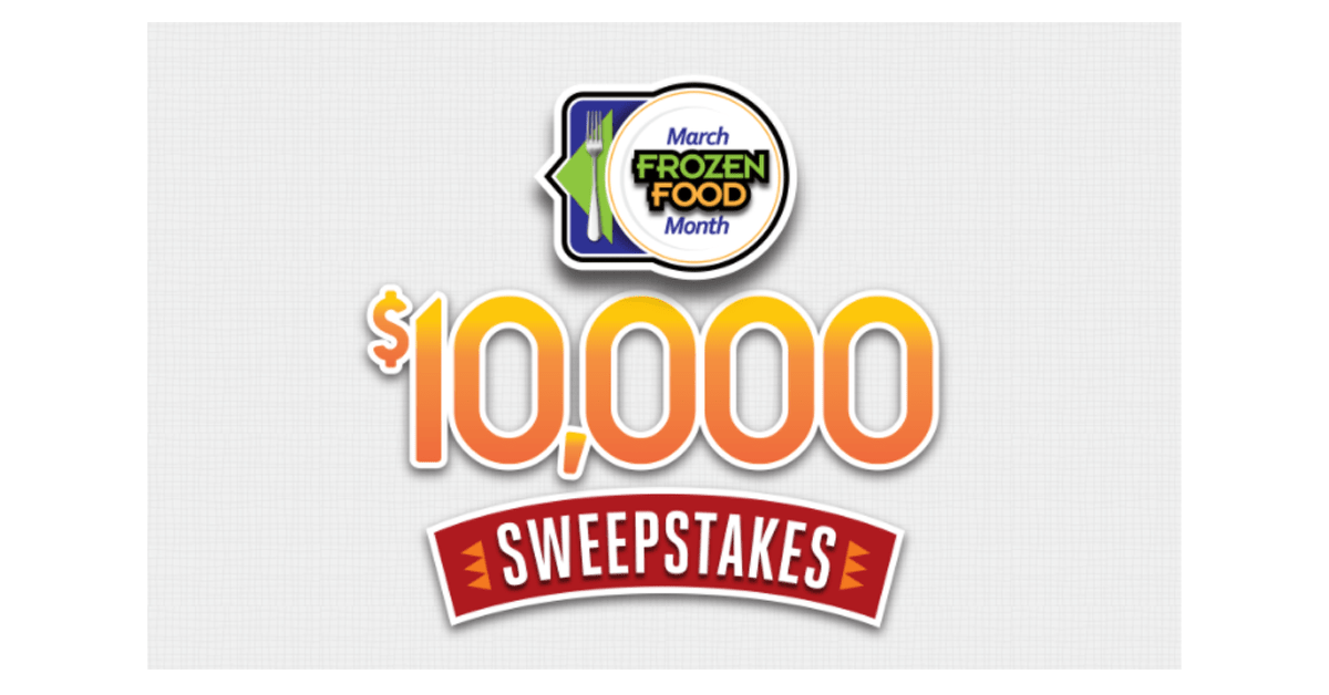 National Frozen Food Month Sweepstakes