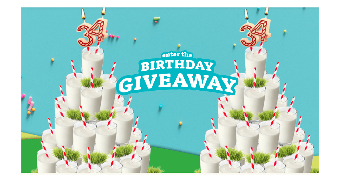 Organic Valley 34th Birthday Giveaway