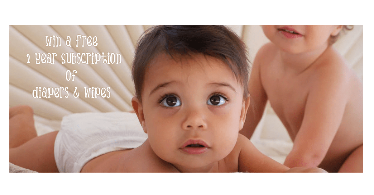 Win a 1 Year Subscription of Diapers and Wipes