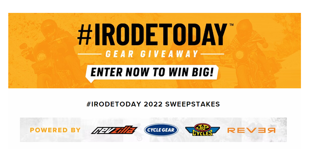 IRodeToday Shopping Spree Sweepstakes