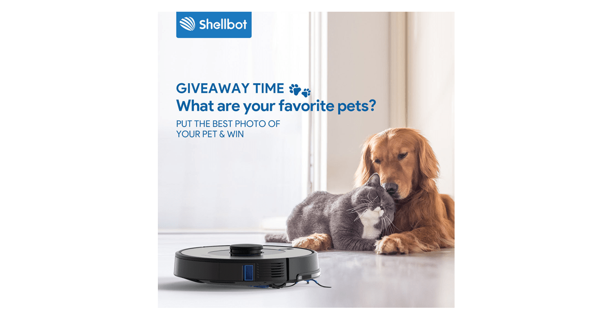 Shellbot Robot Vacuum Giveaway