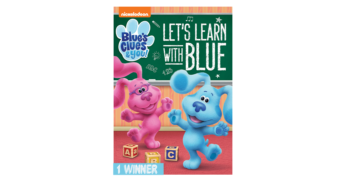 The Blue’s Clues & You! Let’s Learn With Blue DVD Giveaway