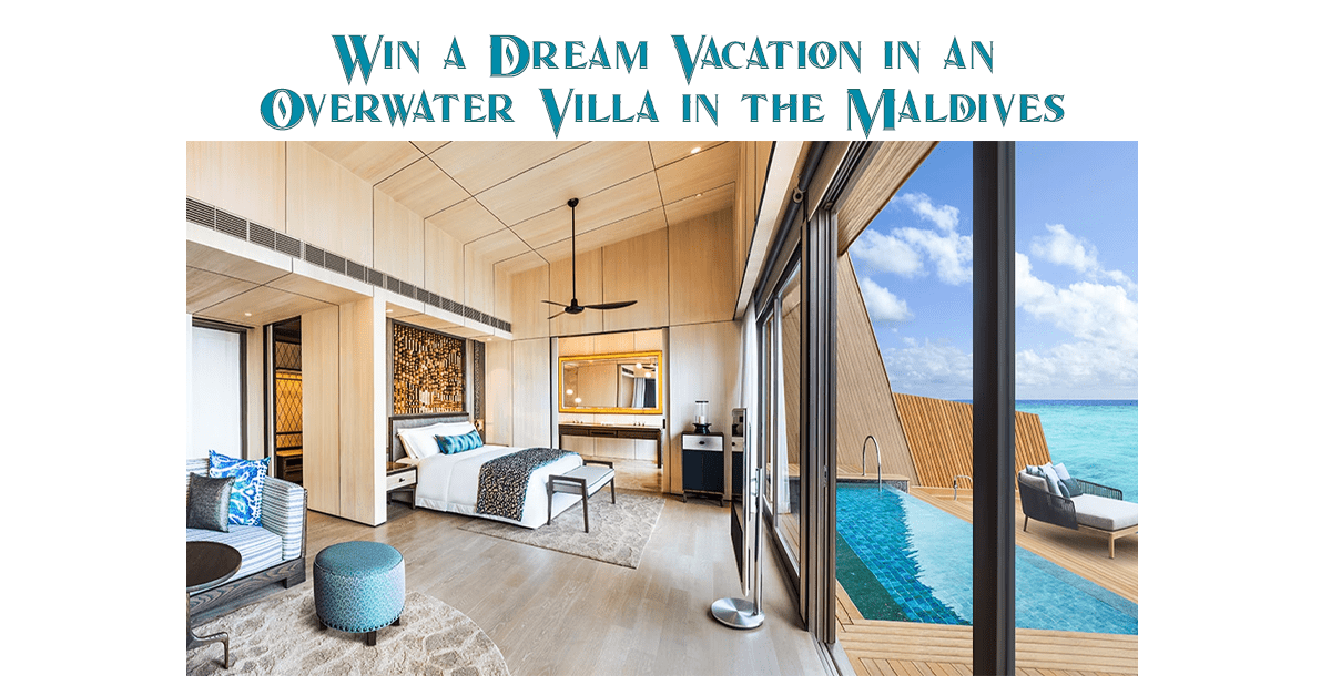 Win a Dream Vacation in an Overwater Villa in the Maldives