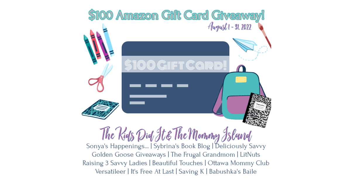 August $100 Amazon Gift card Giveaway
