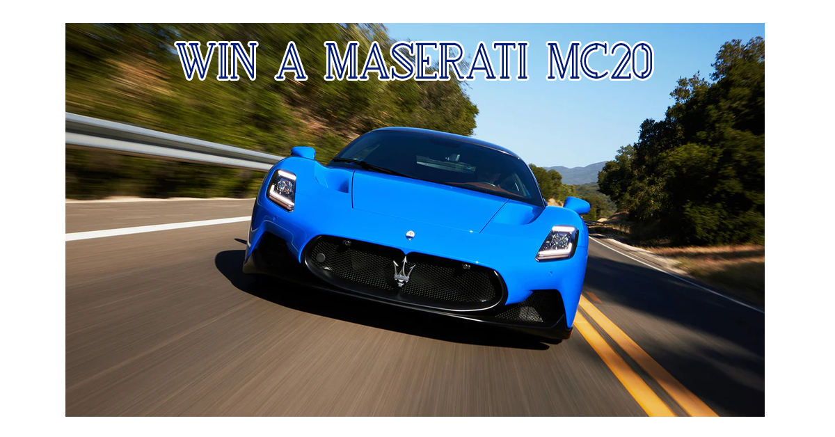 Win a Maserati MC20