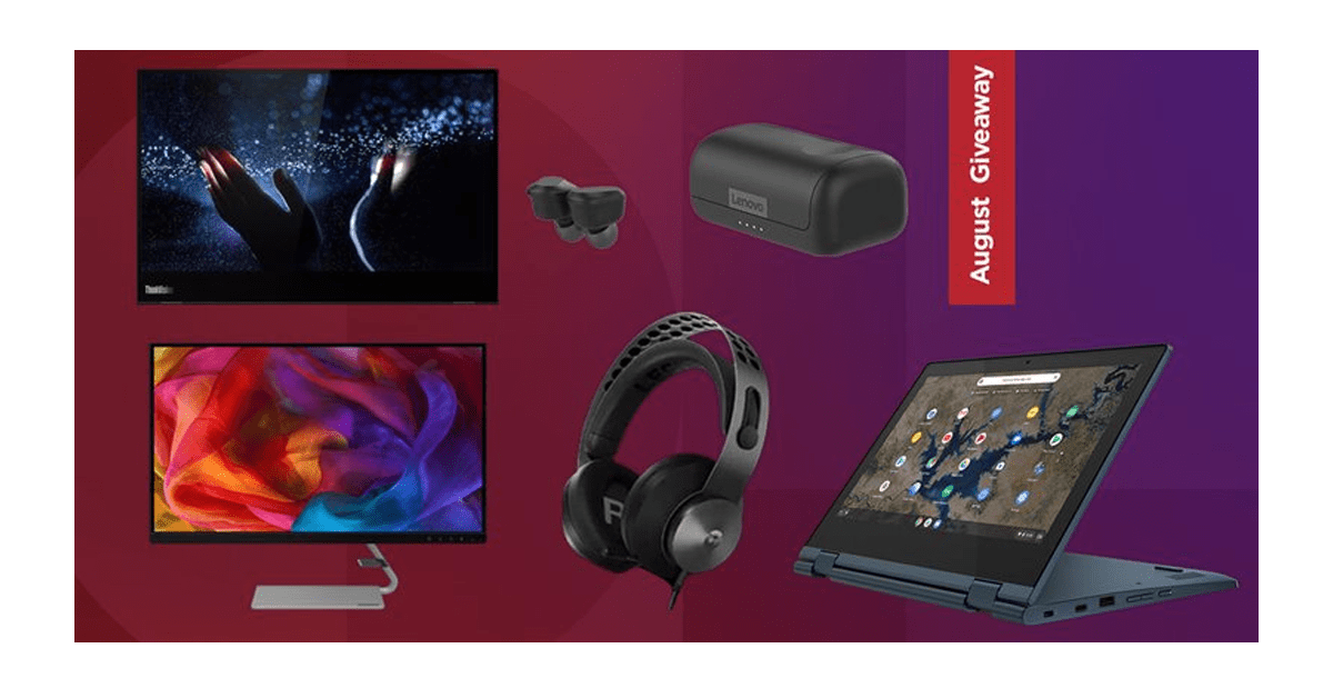 Lenovo August Giveaway