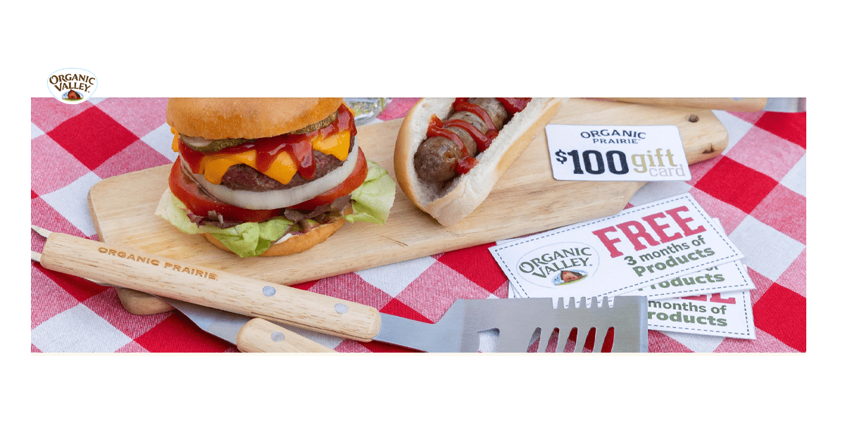 Organic Valley Summer Grilling Giveaway