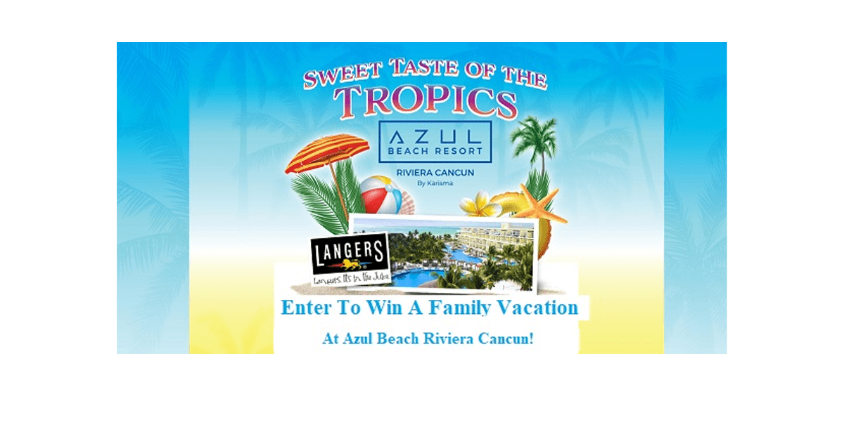 Langer’s Juice Sweet Taste of the Tropics Sweepstakes