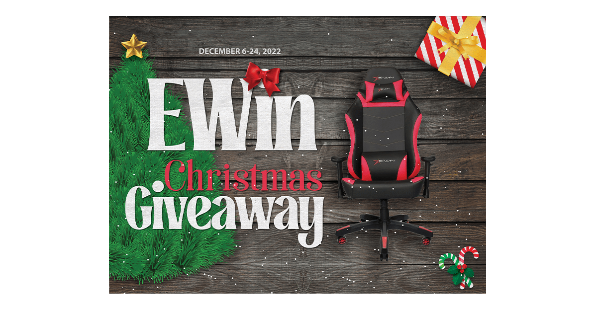 EWin Gaming Chair Christmas Giveaway