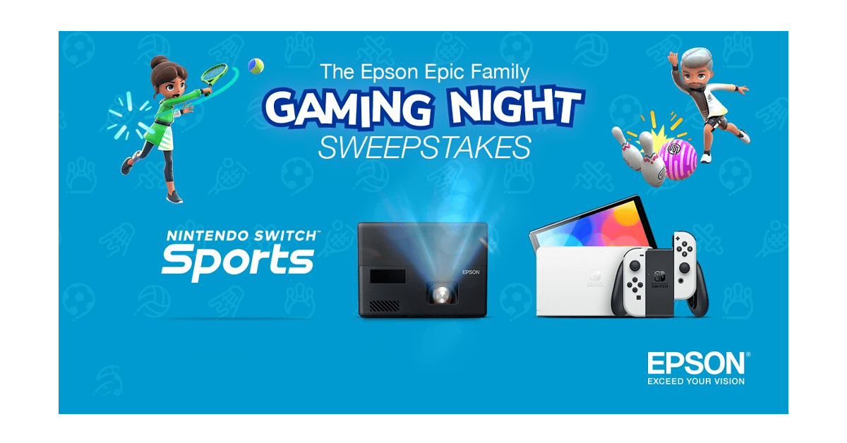 Epson Epic Family Gaming Night Sweepstakes