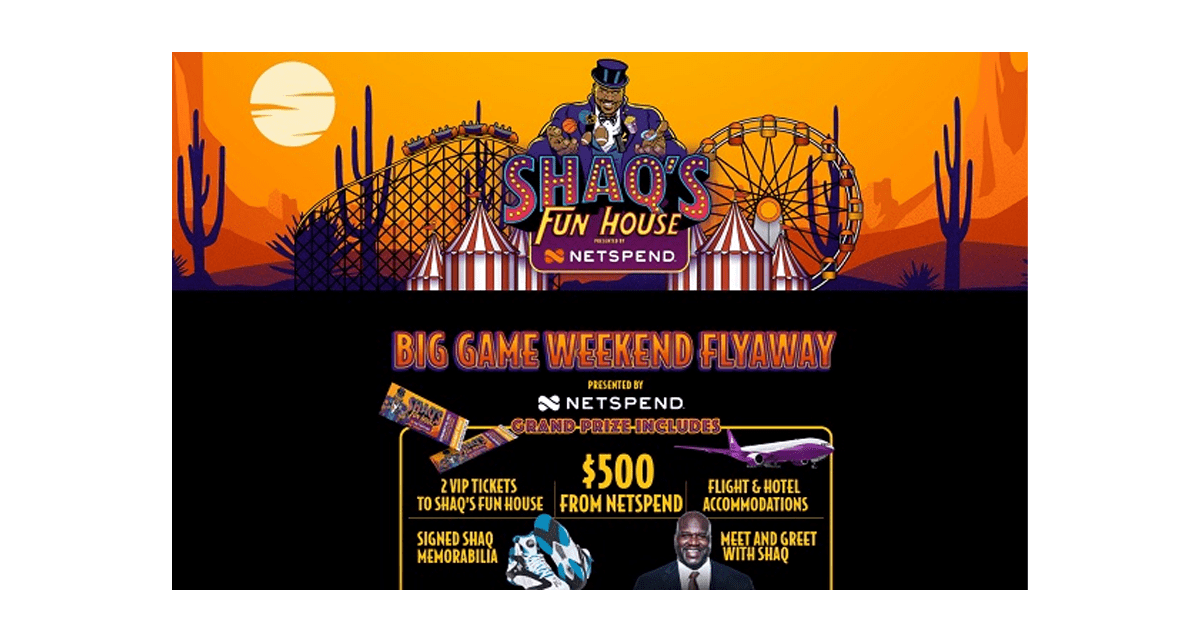 Shaq’s Fun House Big Game Giveaway