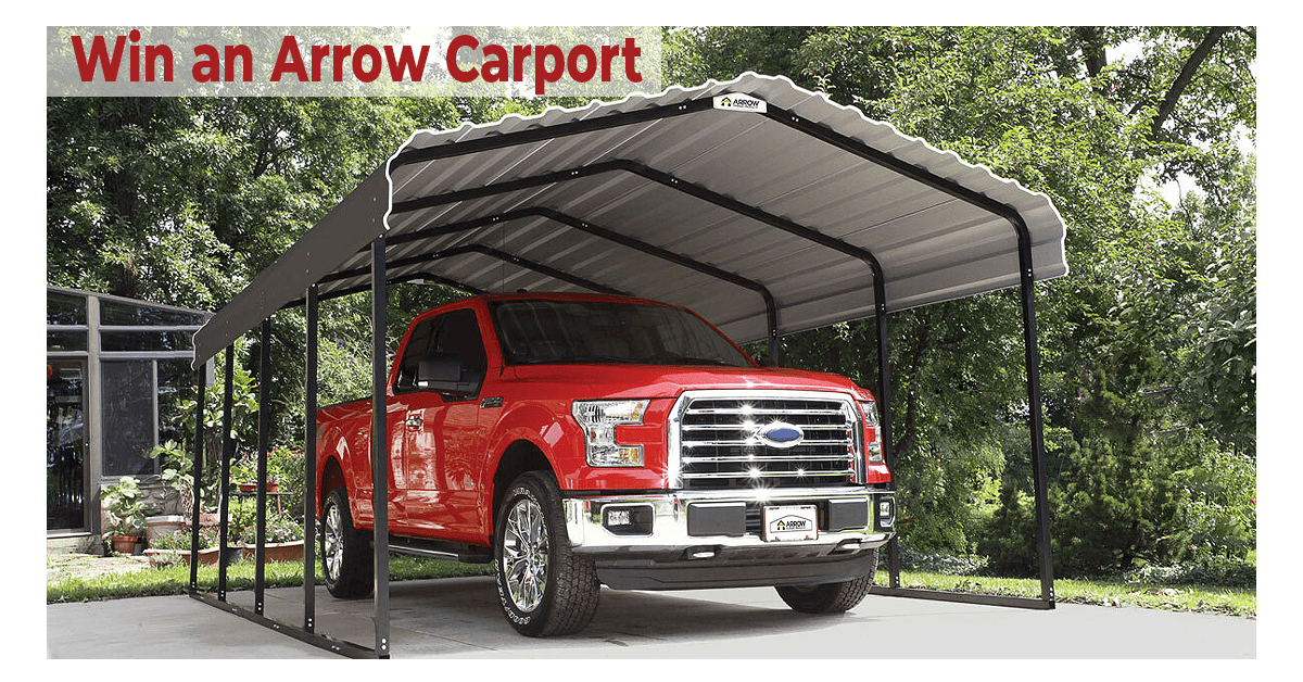 Arrow Carport Giveaway