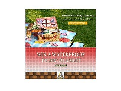 SONGMICS Spring Giveaway