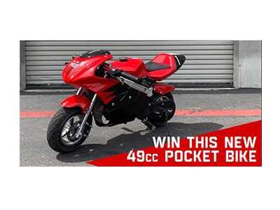 Win a Pocket Bike