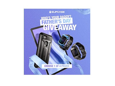 SUPCASE Fathers Day Giveaway