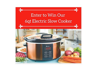 Win a 6QT Slow Cooker