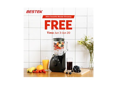 BESTEK Smoothie Blender Giveaway