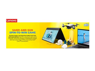 Lenovo Summer Instant Win Game