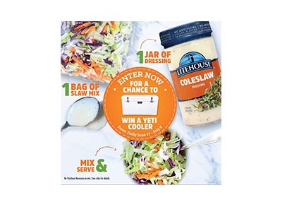 Litehouse Yeti Cooler Sweepstakes