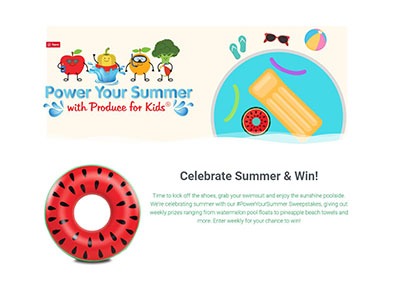 Power your Summer Sweepstakes