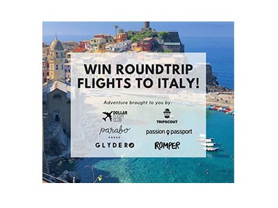 Win Roundtrip Flights to Italy